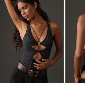 by Anthropologie Strappy Bodysuit